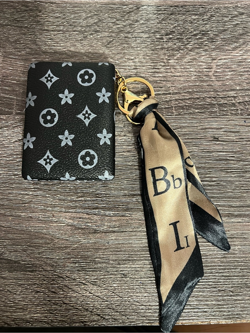 Compact Mirror Keychain